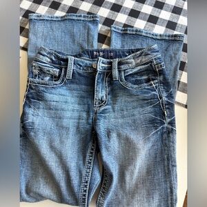 Miss Me Youth Girls Size 12 Embellished Bootcut Jeans Y2K.   (A)
